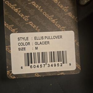 Ellis Pullover Long Sleeve Top - Glacier